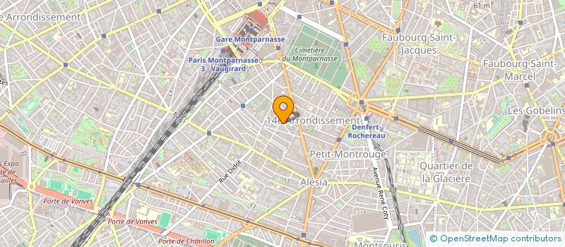 localisation de l'entreprise MADAME CELINE DAVID  PARIS