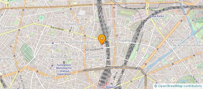 localisation de l'entreprise MADAME CELINE DBDV  PARIS