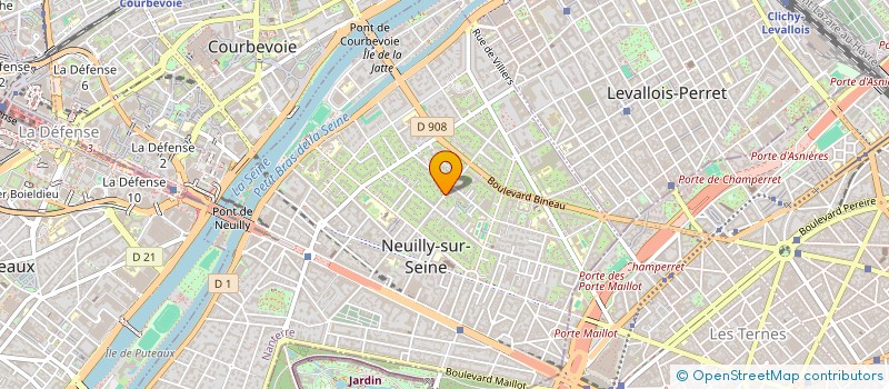 localisation de l'entreprise MADAME CELINE DE CROZALS à NEUILLY-SUR-SEINE