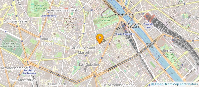 localisation de l'entreprise MADAME CELINE DE CURIERES DE CASTELNAU  PARIS