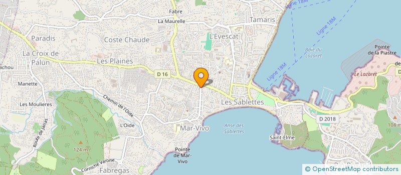 localisation de l'entreprise MADAME CELINE DE DOMENICO à LA SEYNE-SUR-MER
