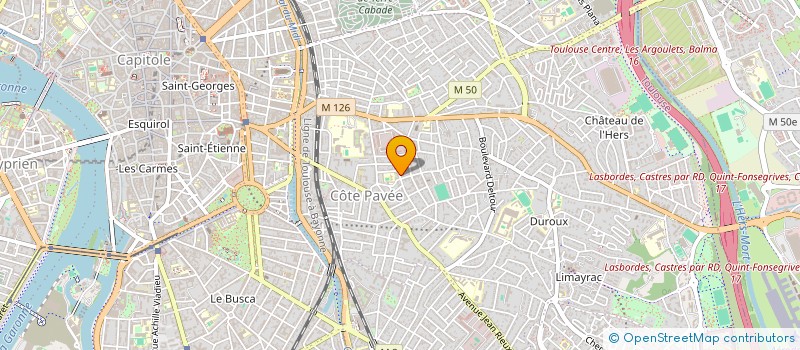 localisation de l'entreprise MADAME CELINE DEFFES à TOULOUSE