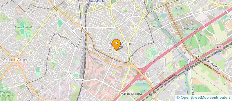 localisation de l'entreprise MADAME CELINE DEHENNE à MONTPELLIER