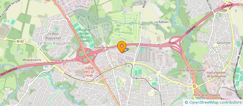 localisation de l'entreprise MADAME CELINE DEHEULLE  NANTES