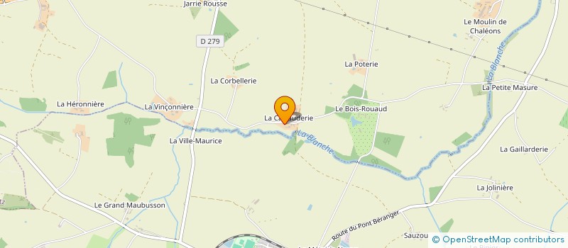 localisation de l'entreprise MADAME CELINE DEJEUX à SAINTE PAZANNE