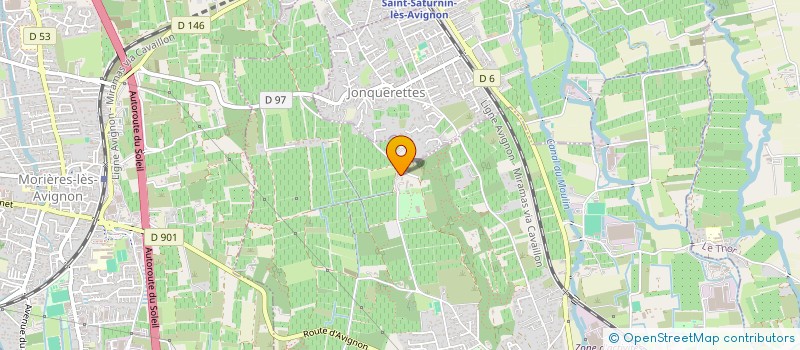 localisation de l'entreprise MADAME CELINE DELACOUR  CHATEAUNEUF-DE-GADAGNE