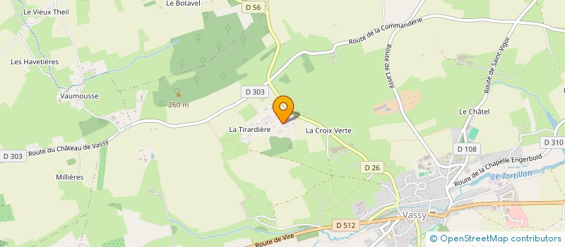 localisation de l'entreprise MADAME CELINE DELANOUE à VALDALLIERE