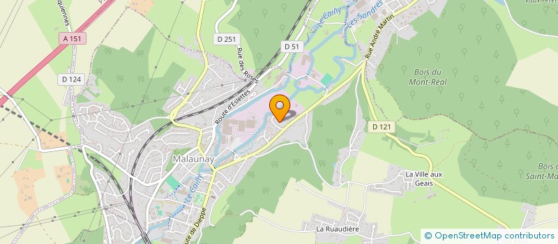 localisation de l'entreprise MADAME CELINE DELASTRE à MALAUNAY