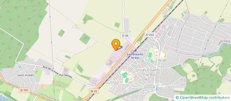 localisation de l'entreprise MADAME CELINE DELATTRE à ESSARTS-LE-ROI (LES)