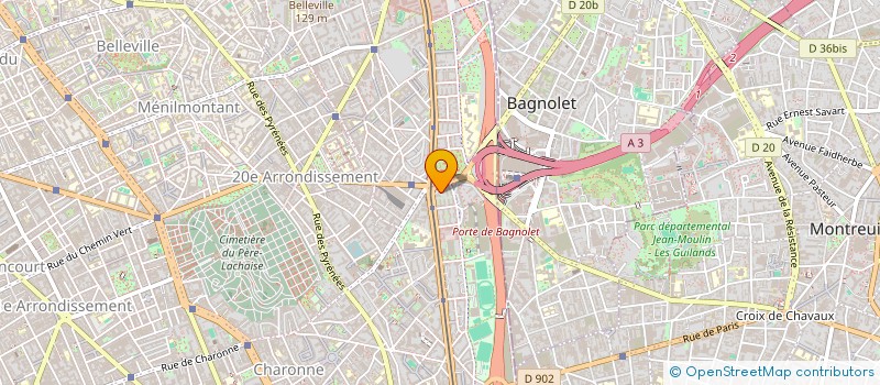 localisation de l'entreprise MADAME CELINE DELAVAUX  PARIS