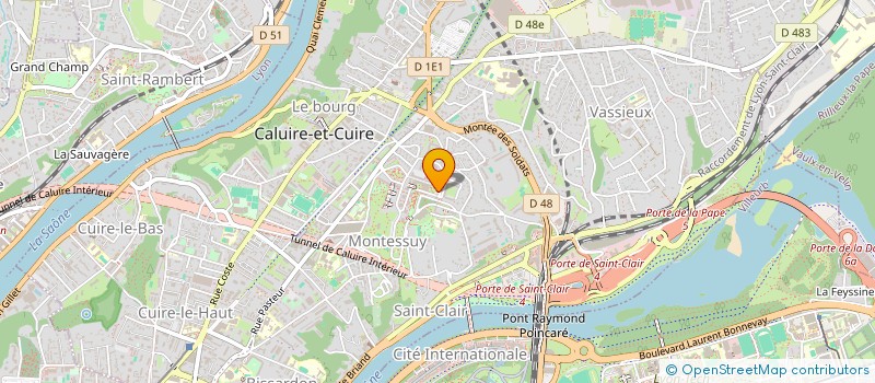 localisation de l'entreprise MADAME CELINE DELGADO à CALUIRE-ET-CUIRE