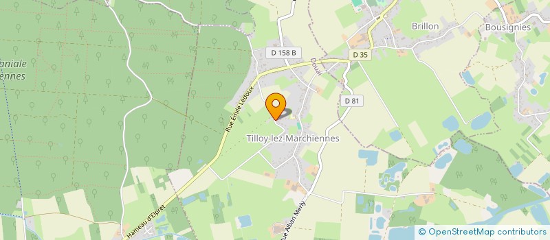 localisation de l'entreprise MADAME CELINE DELHAYE à TILLOY-LEZ-MARCHIENNES