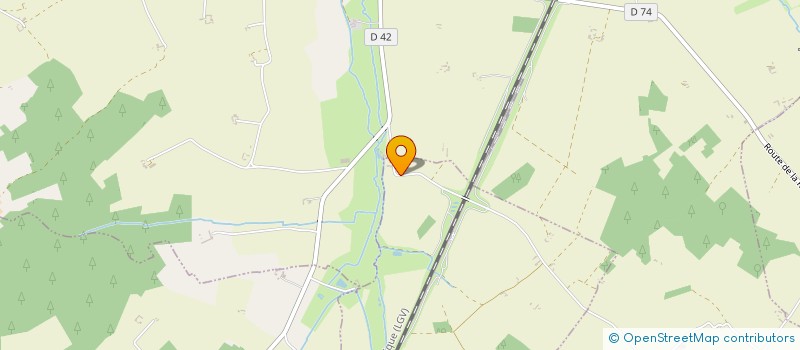 localisation de l'entreprise MADAME CELINE DELORME  THURE