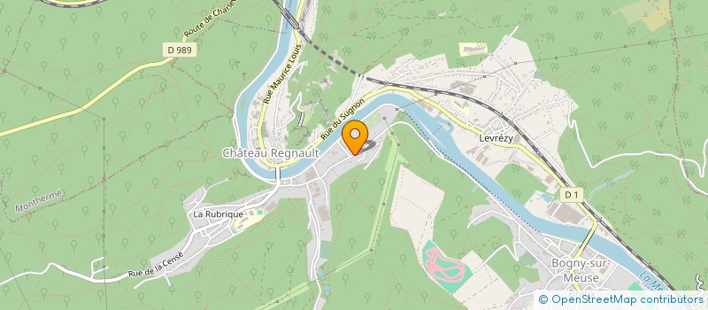 localisation de l'entreprise MADAME CELINE DELPEUT à BOGNY-SUR-MEUSE