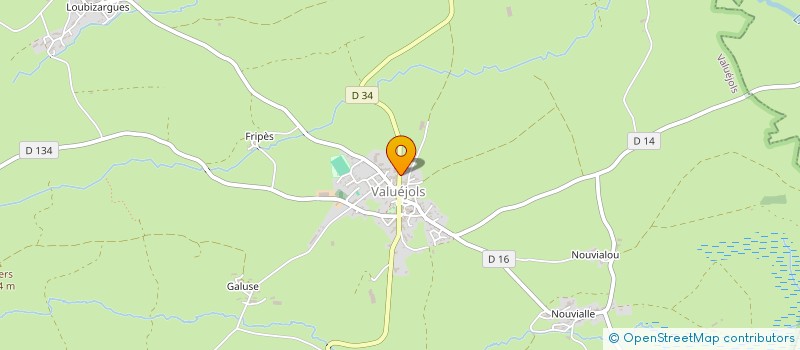 localisation de l'entreprise MADAME CELINE DELPIROU à LAVEISSIERE