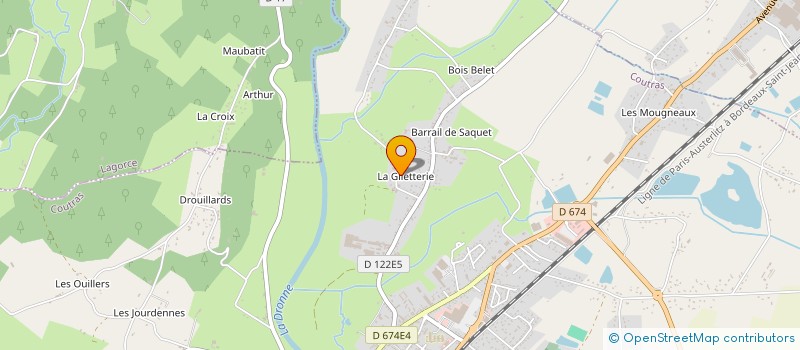 localisation de l'entreprise MADAME CELINE DELUGIN  MARANSIN