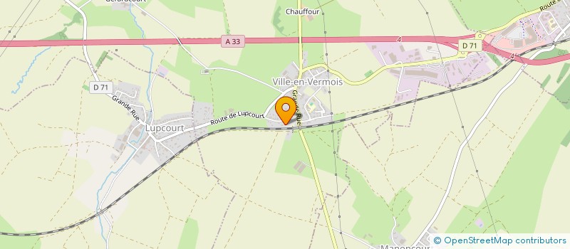 localisation de l'entreprise MADAME CELINE DEMANGEON  VILLE-EN-VERMOIS