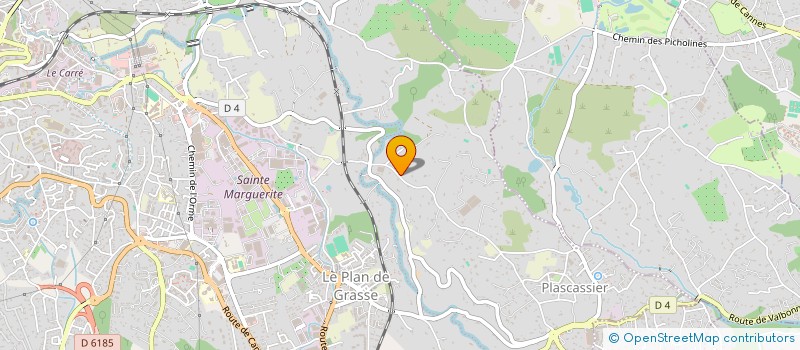 localisation de l'entreprise MADAME CELINE DEMION à MOUGINS