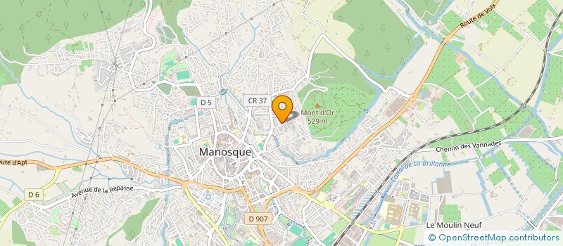 localisation de l'entreprise MADAME CELINE DEMOULIN à MANOSQUE