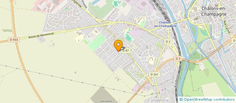 localisation de l'entreprise MADAME CELINE DENAIX  FAGNIERES