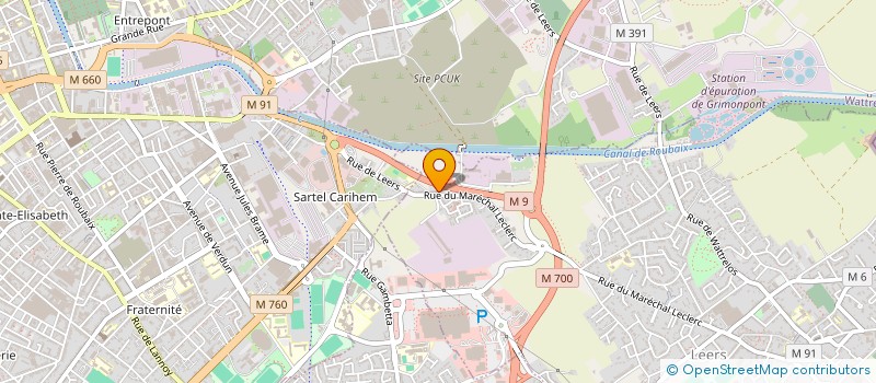 localisation de l'entreprise MADAME CELINE DENDIEVEL à LEERS