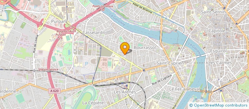 localisation de l'entreprise MADAME CELINE DENEU à TOULOUSE