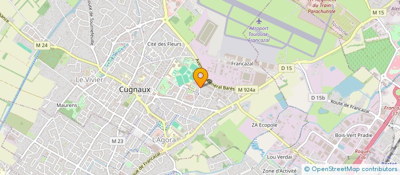 localisation de l'entreprise MADAME CELINE DENIZON à RAMONVILLE-SAINT-AGNE