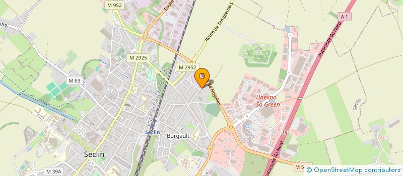 localisation de l'entreprise MADAME CELINE DEPROST  SECLIN