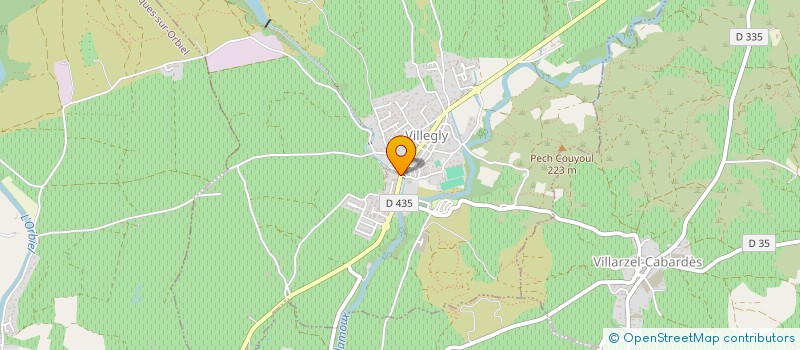 localisation de l'entreprise MADAME CELINE DERUYTER  VILLEGLY