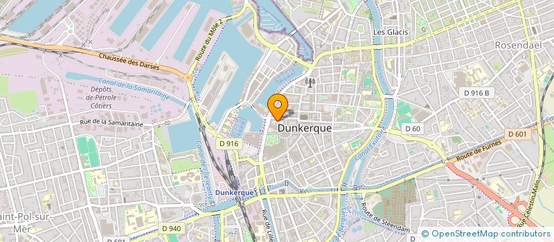 localisation de l'entreprise MADAME CELINE DESAEGHER à DUNKERQUE