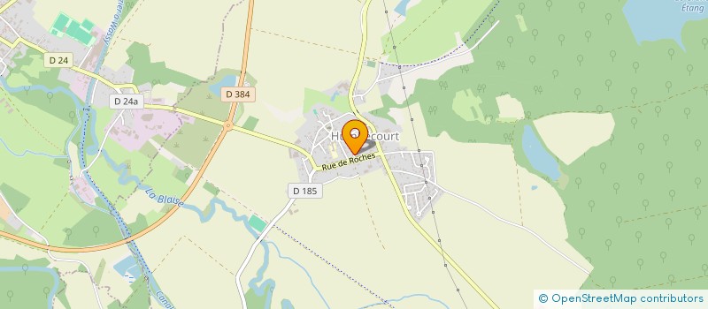 localisation de l'entreprise MADAME CELINE DESCHAMPS à HUMBECOURT