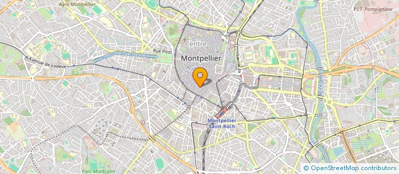 localisation de l'entreprise MADAME CELINE DESCHATRETTES à MONTPELLIER