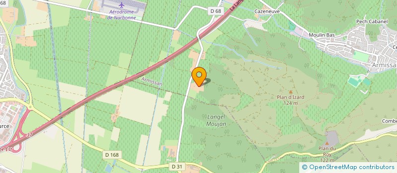 localisation de l'entreprise MADAME CELINE DESCROIX  ARMISSAN