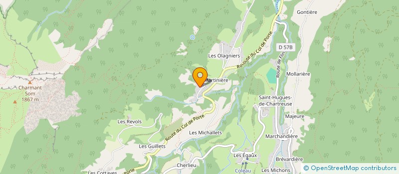 localisation de l'entreprise MADAME CELINE DEVAUX à SAINT-MARTIN-D'HERES