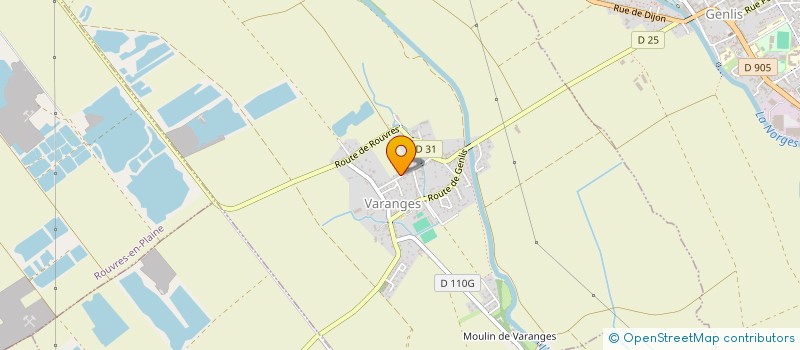 localisation de l'entreprise MADAME CELINE DEVILLE  VARANGES