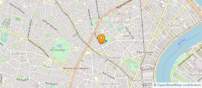 localisation de l'entreprise MADAME CELINE DEWAMIN à BORDEAUX