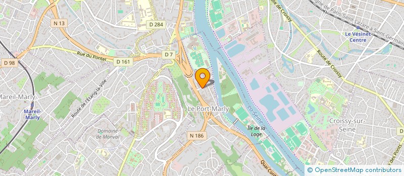 localisation de l'entreprise MADAME CELINE DI MARIA  FLINS-SUR-SEINE