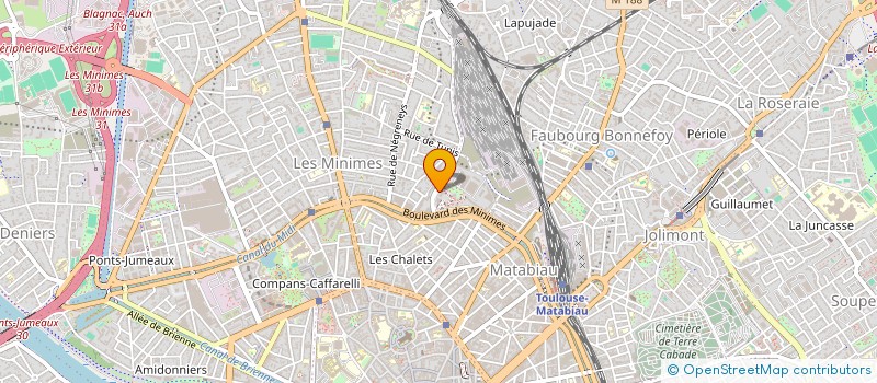 localisation de l'entreprise MADAME CELINE DIEDERICH à TOULOUSE