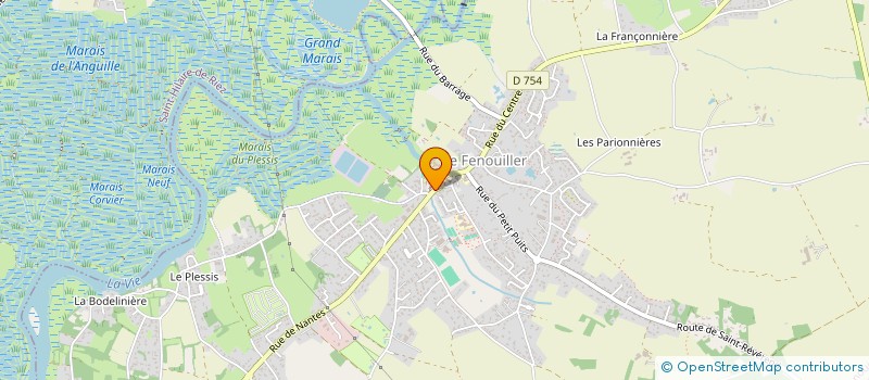 localisation de l'entreprise MADAME CELINE DIEULANGARD  LE FENOUILLER