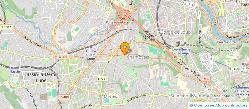 localisation de l'entreprise MADAME CELINE DIL HALAOUA à LYON