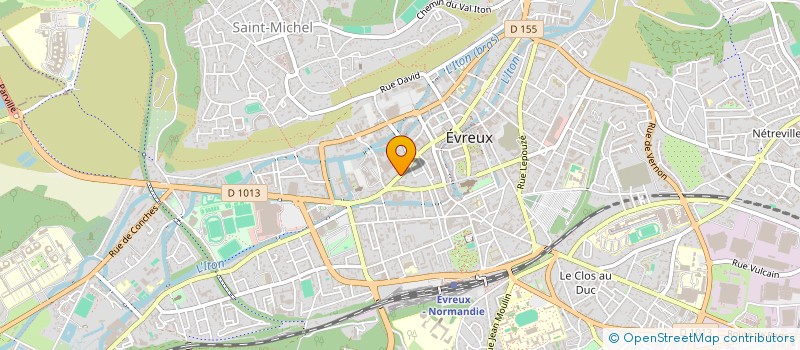 localisation de l'entreprise MADAME CELINE DINGREVILLE à EVREUX