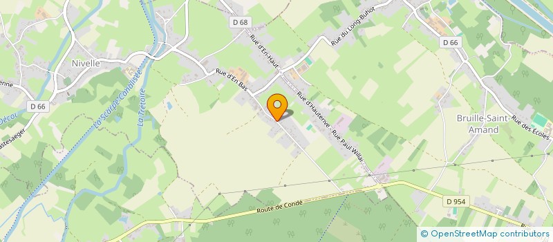 localisation de l'entreprise MADAME CELINE DIVERCHY  NIVELLE