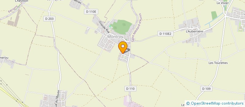 localisation de l'entreprise MADAME CELINE DOGAN  MONTROY