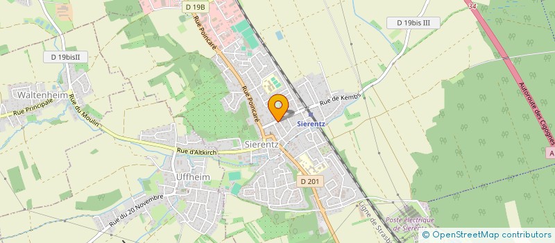 localisation de l'entreprise MADAME CELINE DOLIUM à SIERENTZ