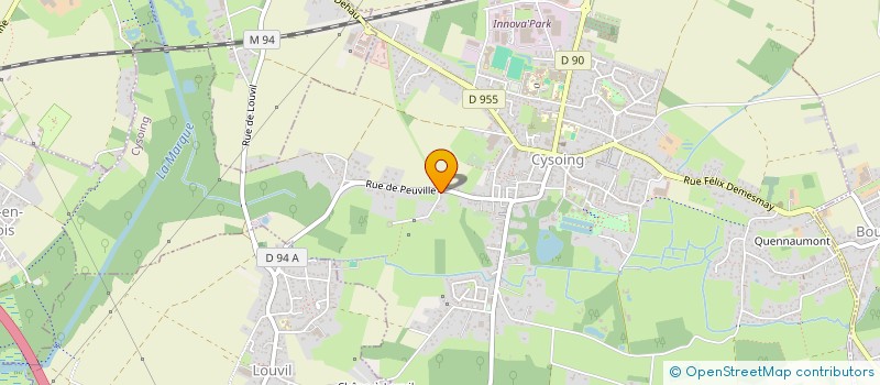 localisation de l'entreprise MADAME CELINE DORCHIES  CYSOING