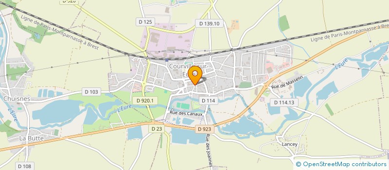 localisation de l'entreprise MADAME CELINE DORDAIN à COURVILLE-SUR-EURE