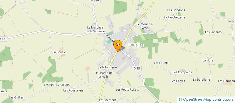 localisation de l'entreprise MADAME CELINE DOREMUS à CHUELLES