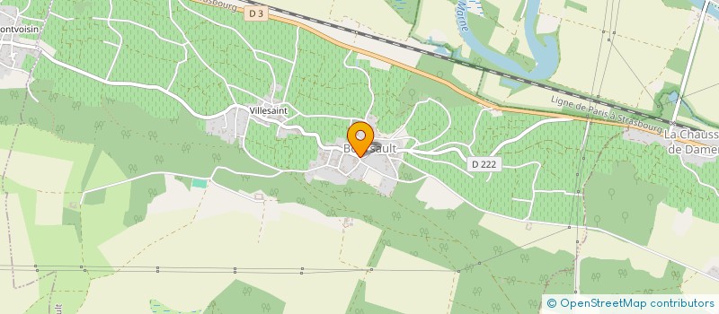 localisation de l'entreprise MADAME CELINE DOS REIS à BOURSAULT