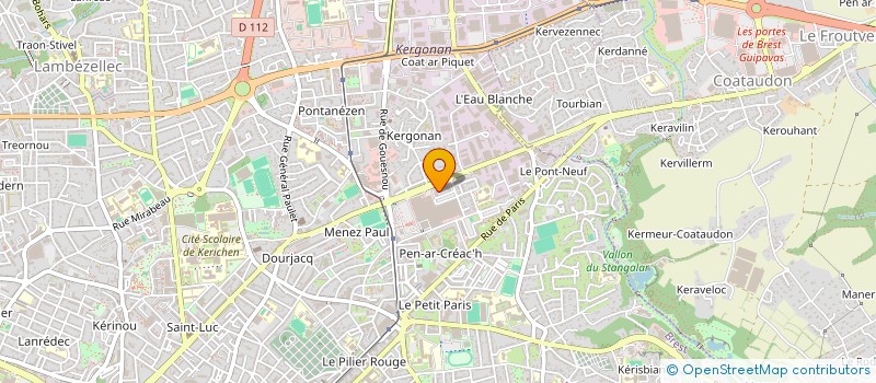 localisation de l'entreprise MADAME CELINE DOS SANTOS DA ENCARNACAO à BREST