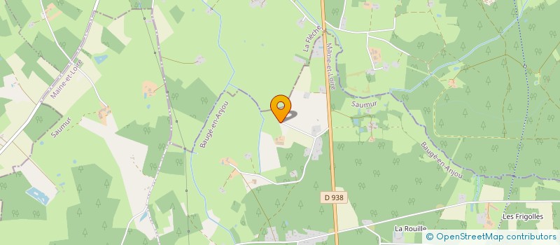 localisation de l'entreprise MADAME CELINE DOUANEAU  BAUGE-EN-ANJOU